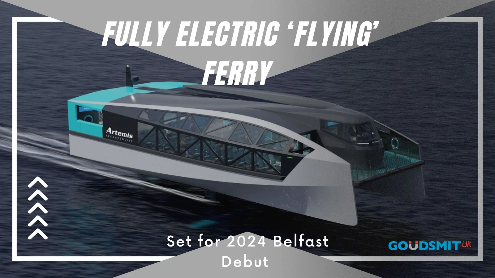 Fully Electric ‘Flying’ Ferry Set For 2024 Belfast Debut